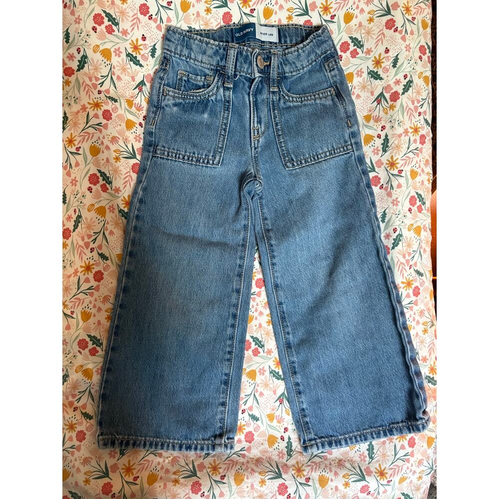 Old Navy Baggy Wide-Leg Jeans for Toddler Girls 4T